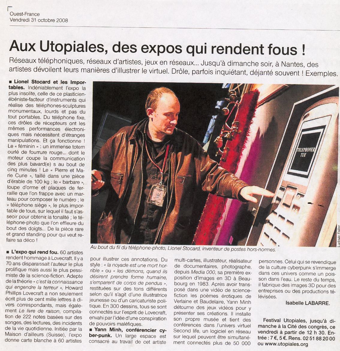 utopiales 2 ouest france